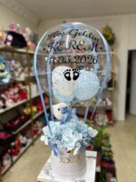 Büyük Boy 25 cm Ayıcıklı Hoş geldin Erkek Bebek Balonu - Görsel 4